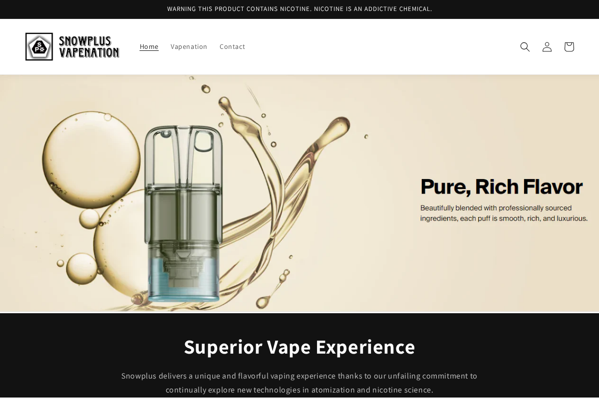 Snowplus Lanka homepage screenshot