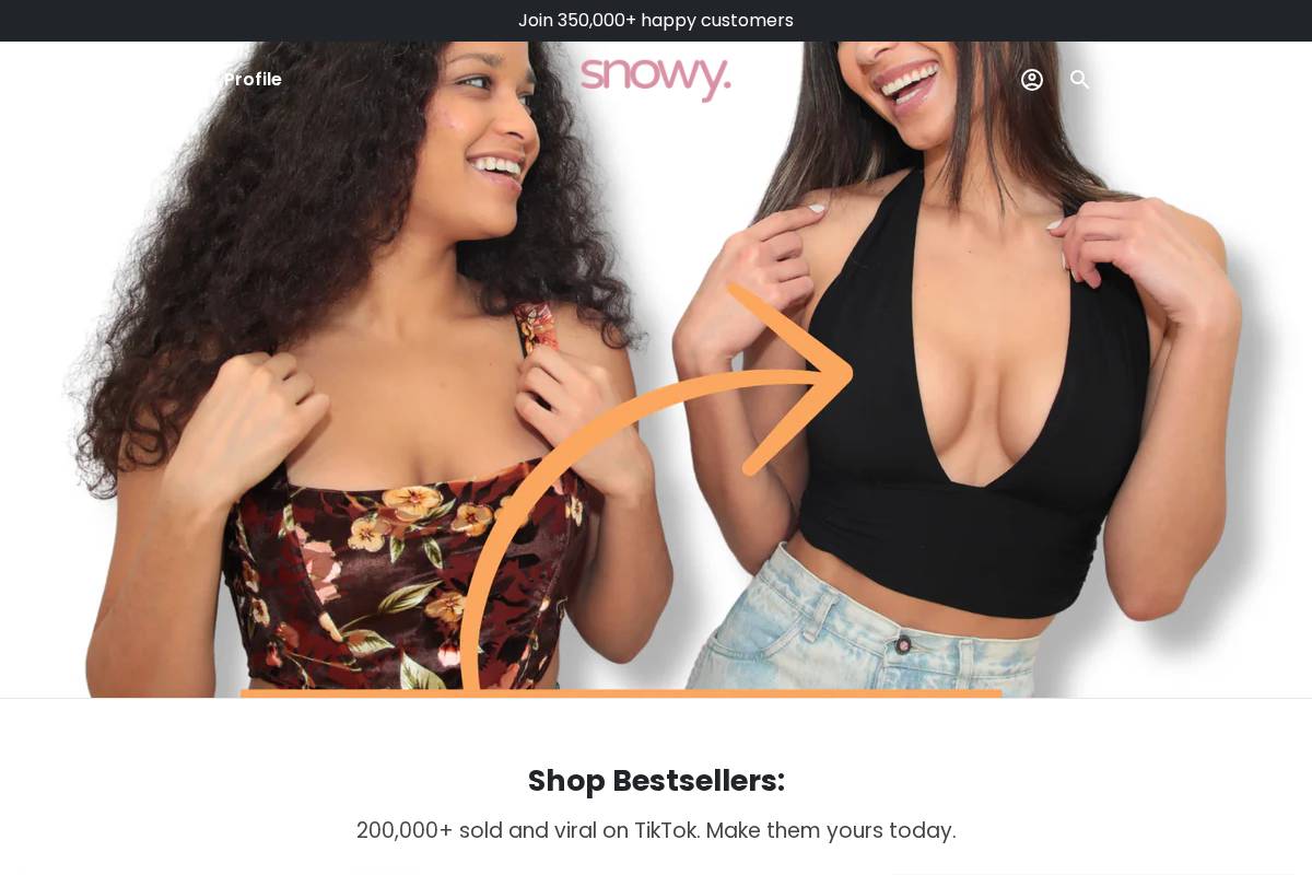 snowycare.com homepage screenshot