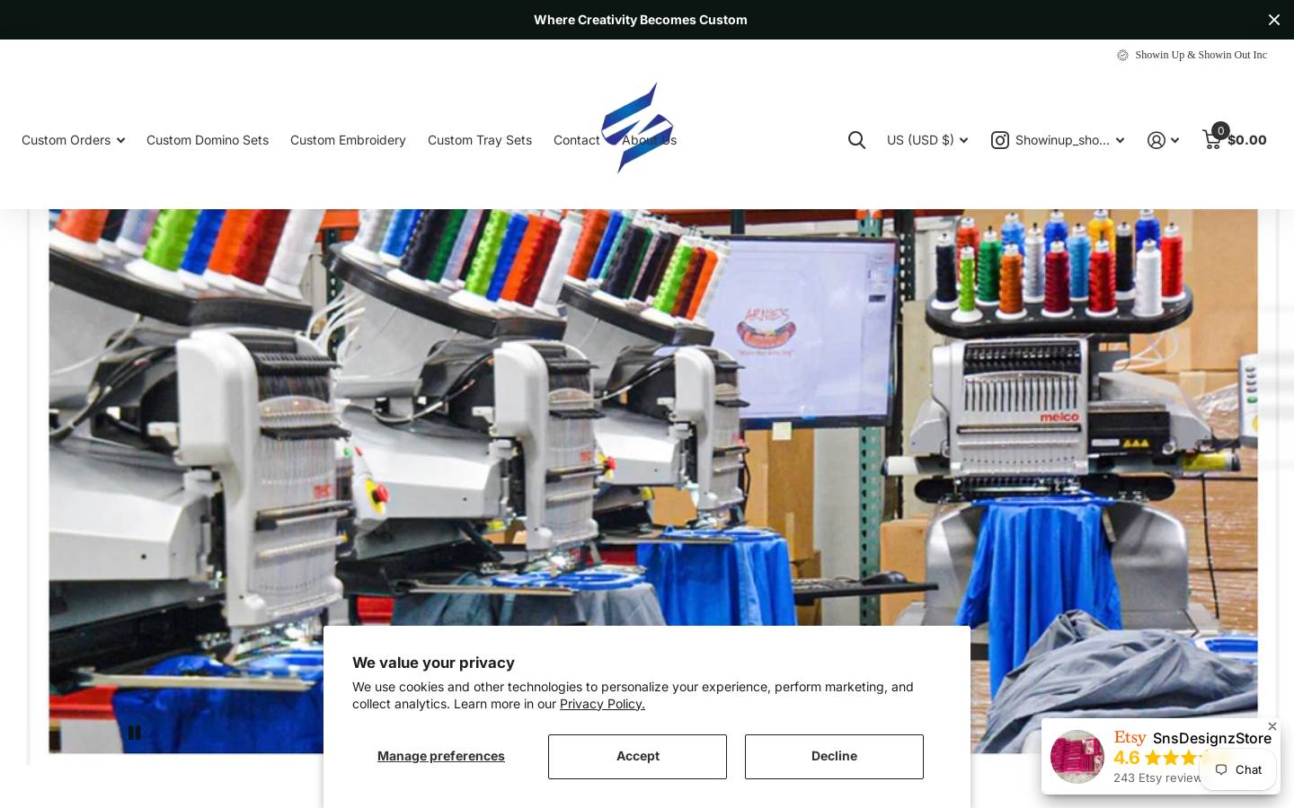snsdesignz.com homepage screenshot