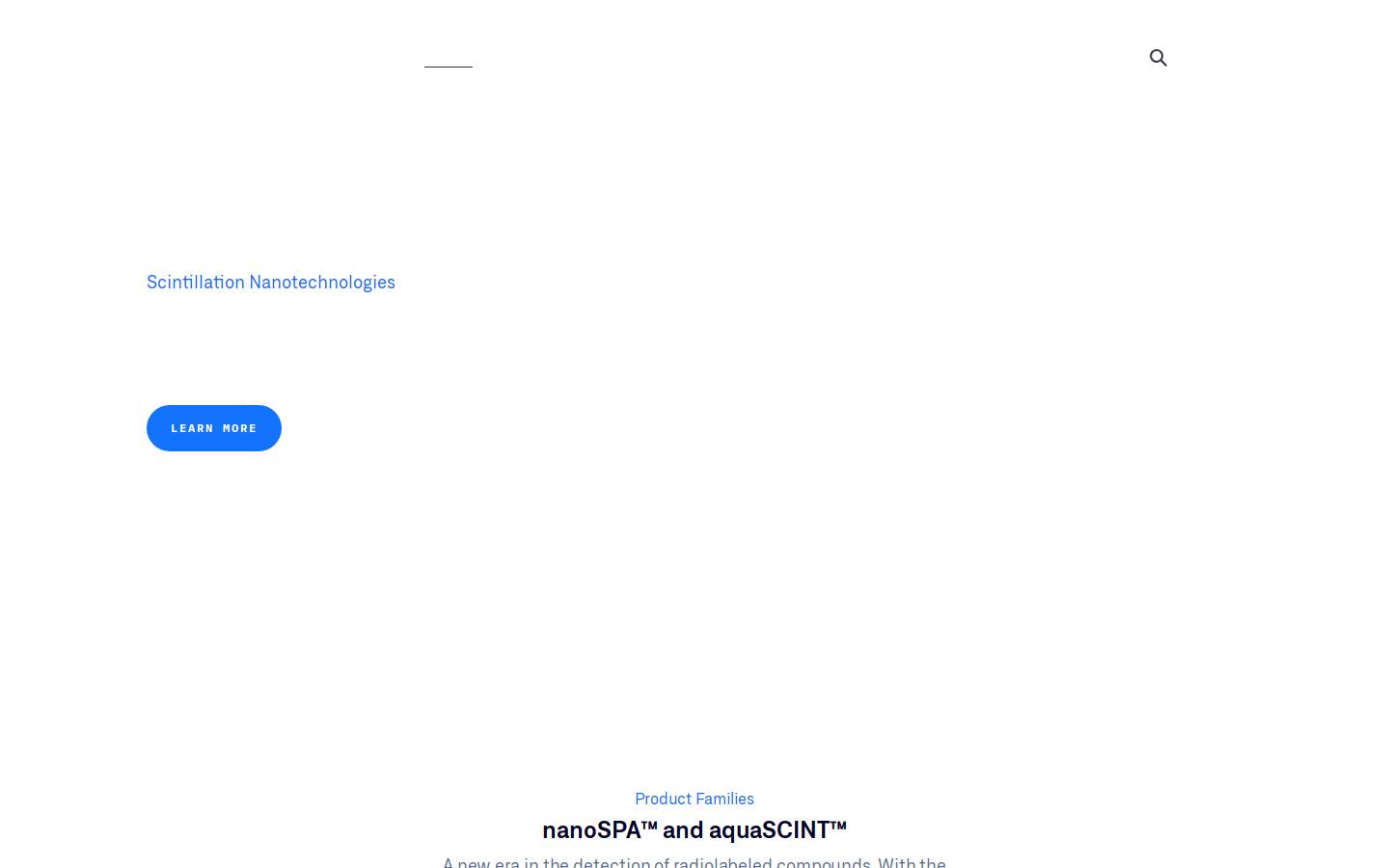 sntnano.com homepage screenshot