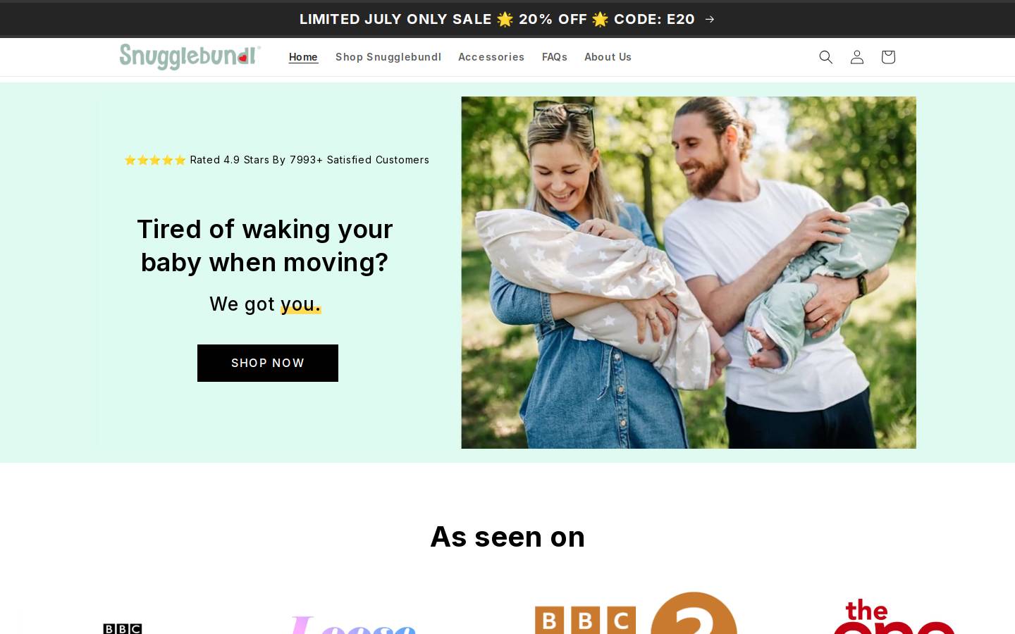 snugglebundl.eu homepage screenshot