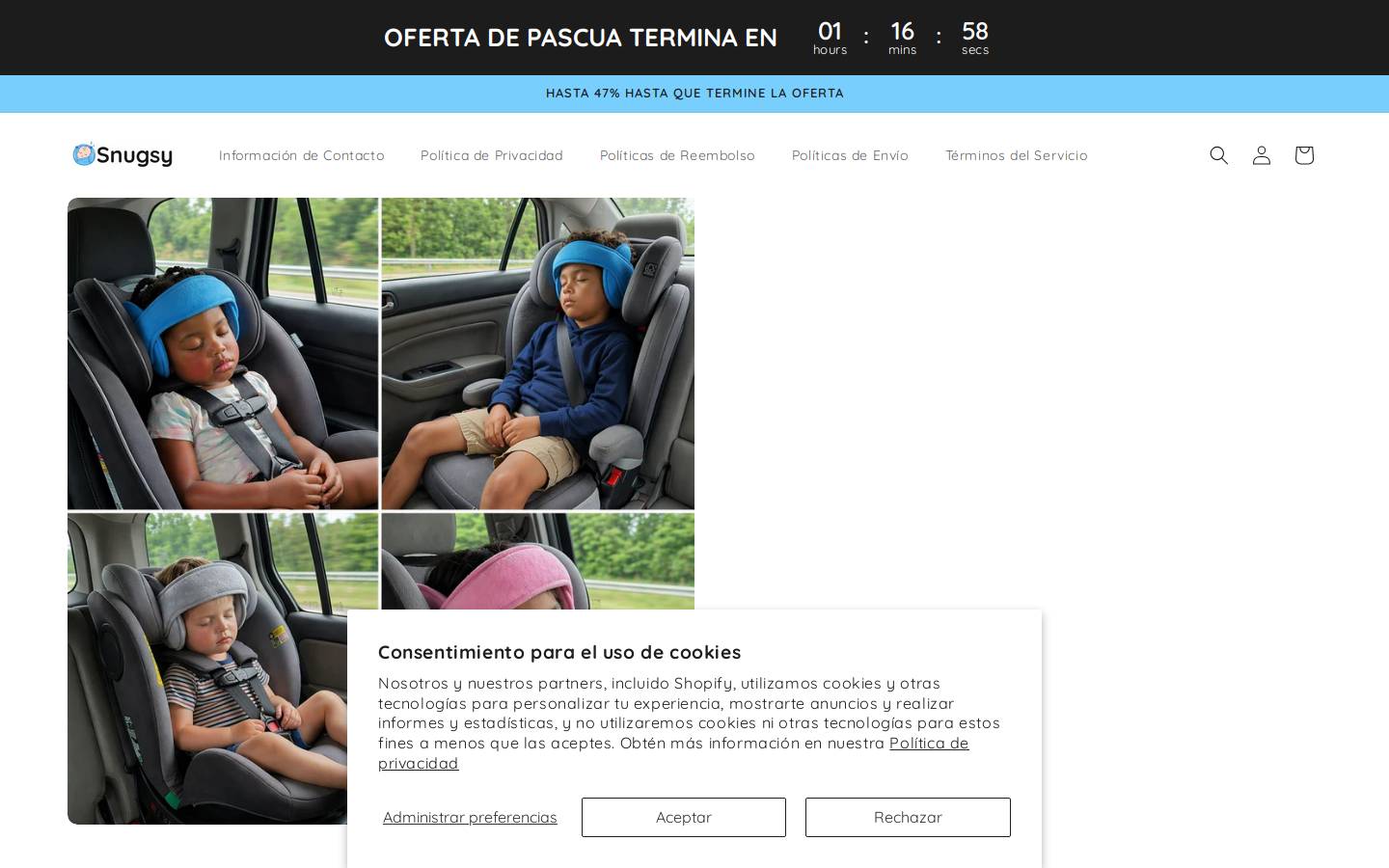 snugsybaby.store homepage screenshot