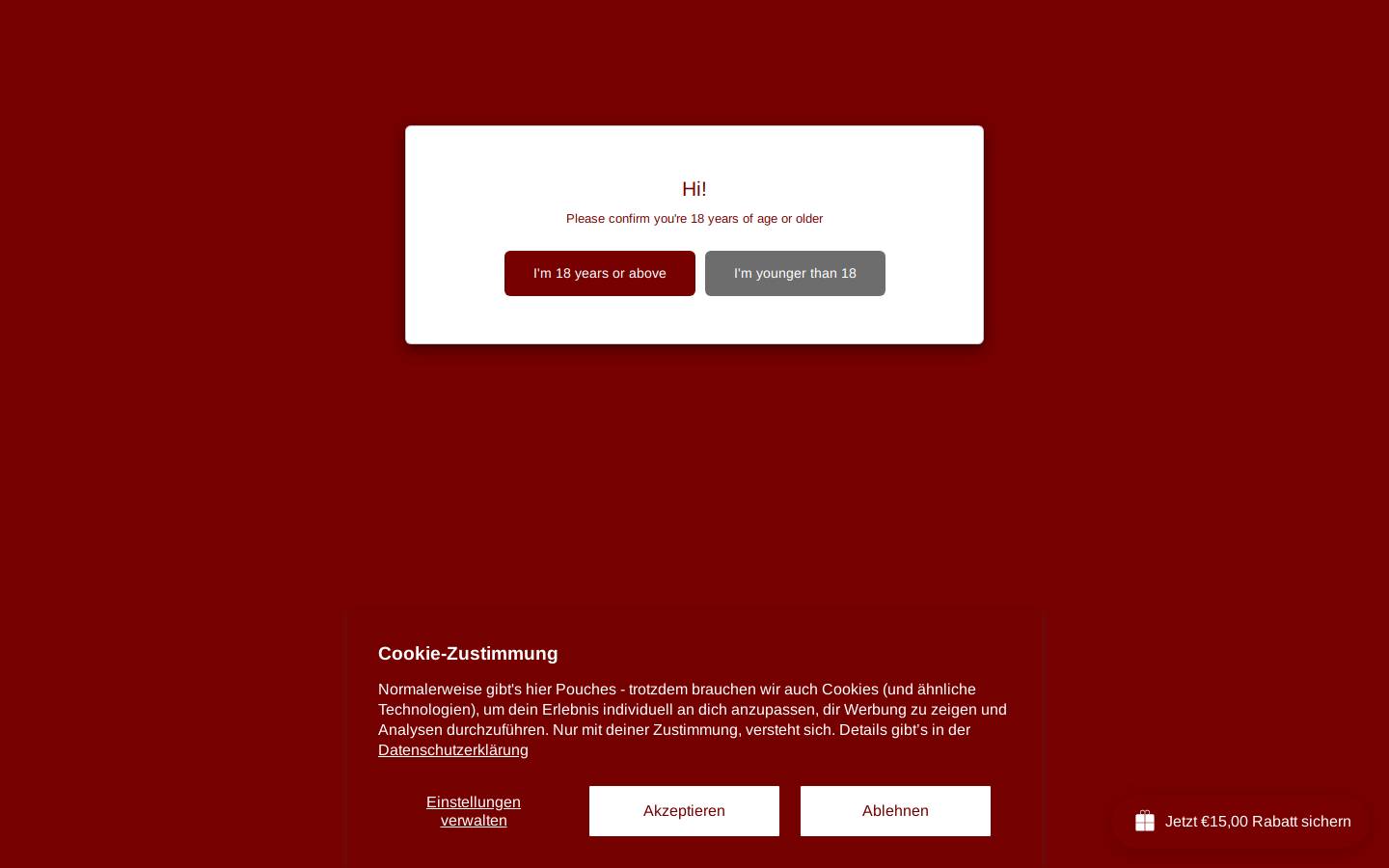 Snushus.eu homepage screenshot
