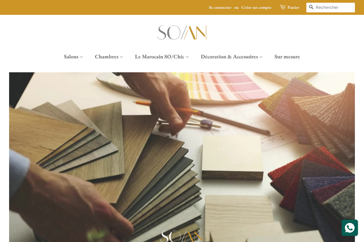 SOAN.ma homepage screenshot
