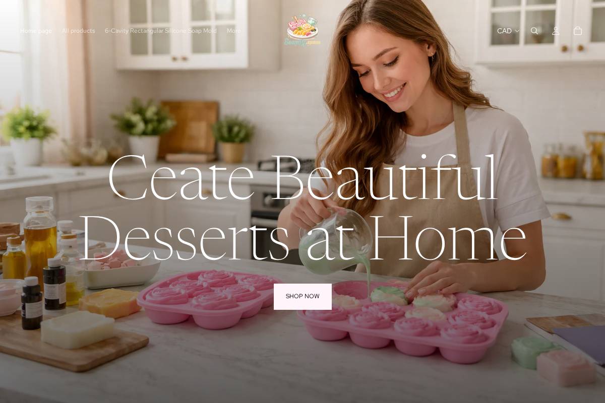 soapify.space homepage screenshot