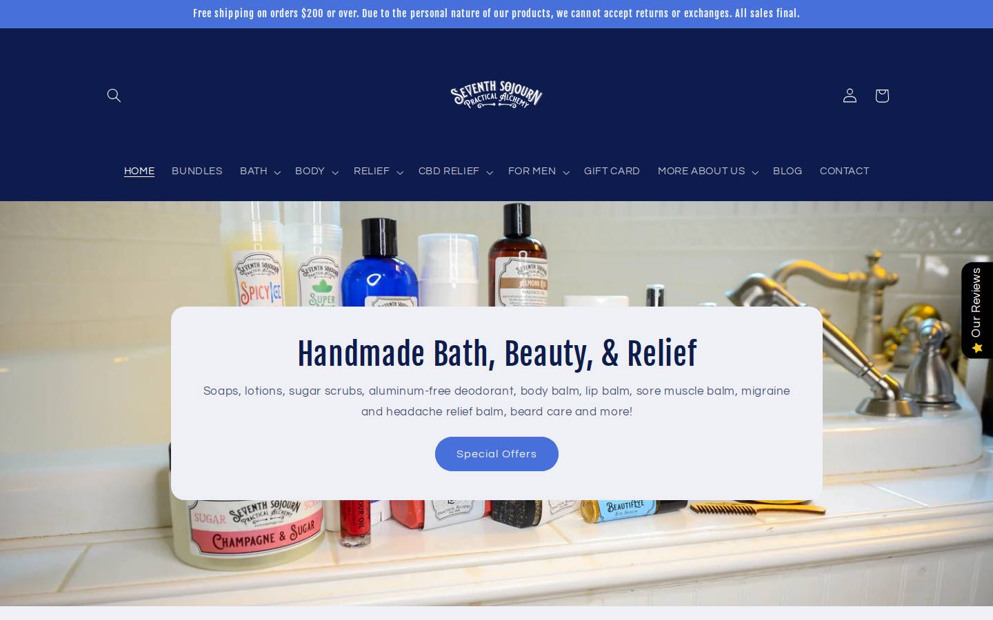 soapmagic.com homepage screenshot