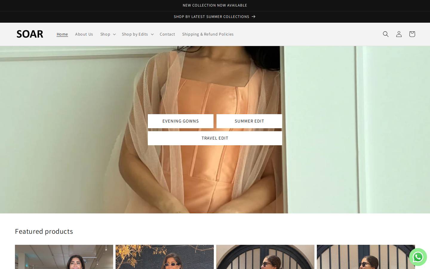 soarby800tailor.com homepage screenshot