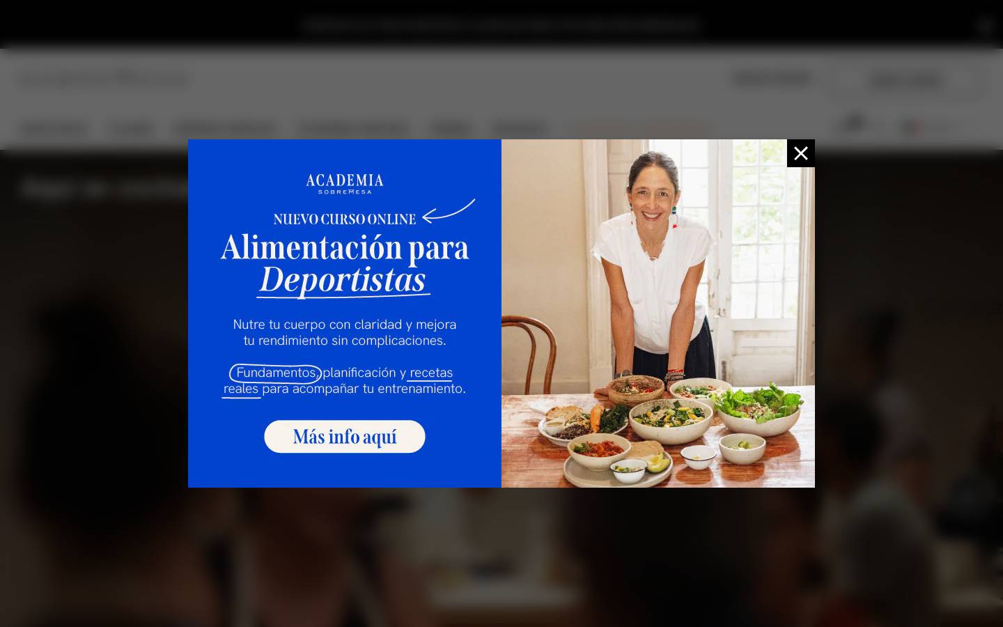 sobremesa.mx homepage screenshot