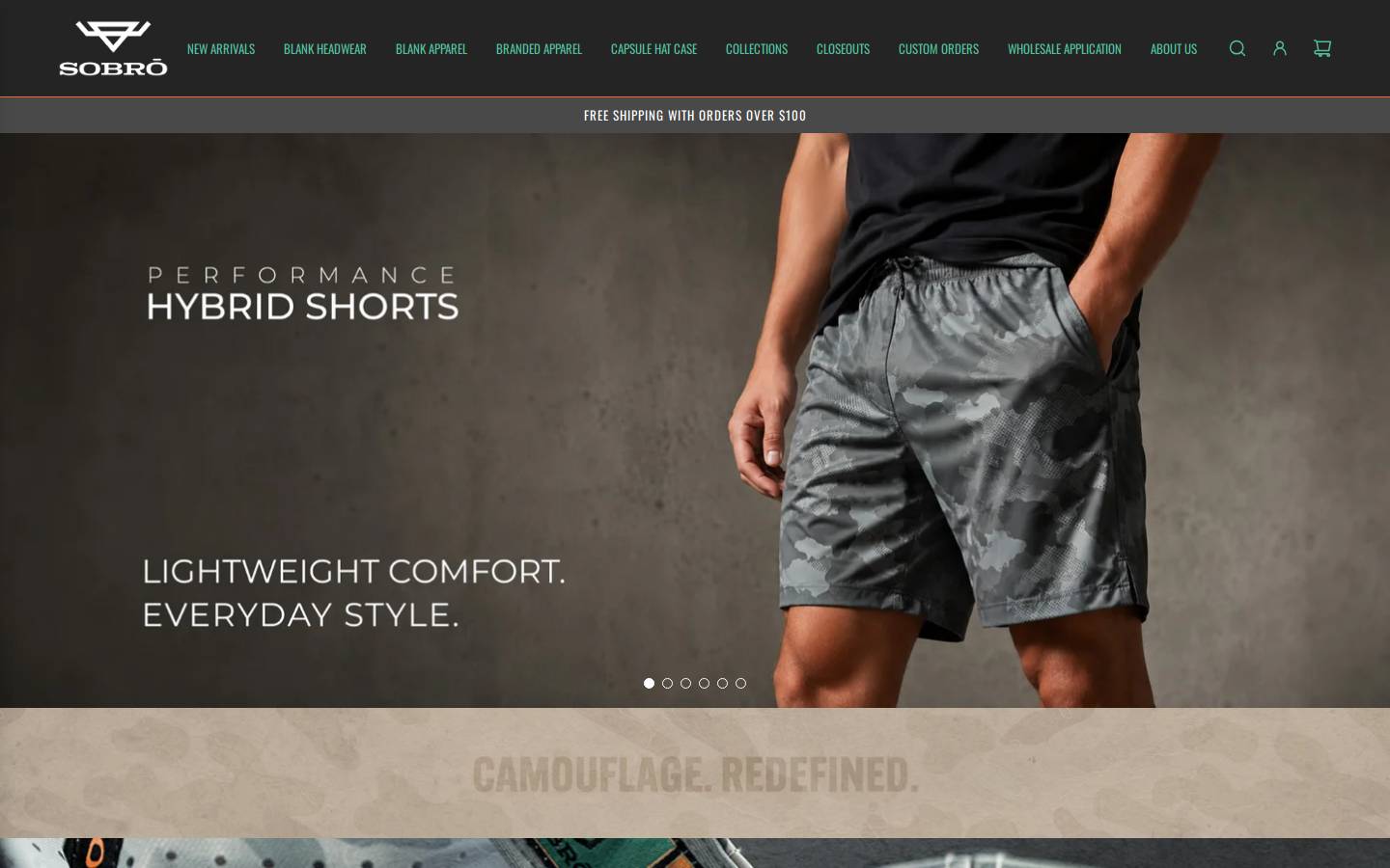 sobrogoods.com homepage screenshot