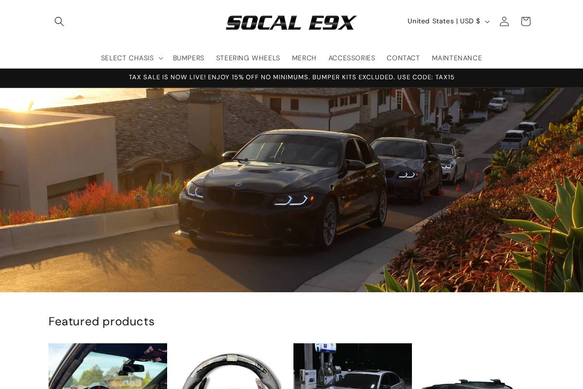socale9x.com homepage screenshot