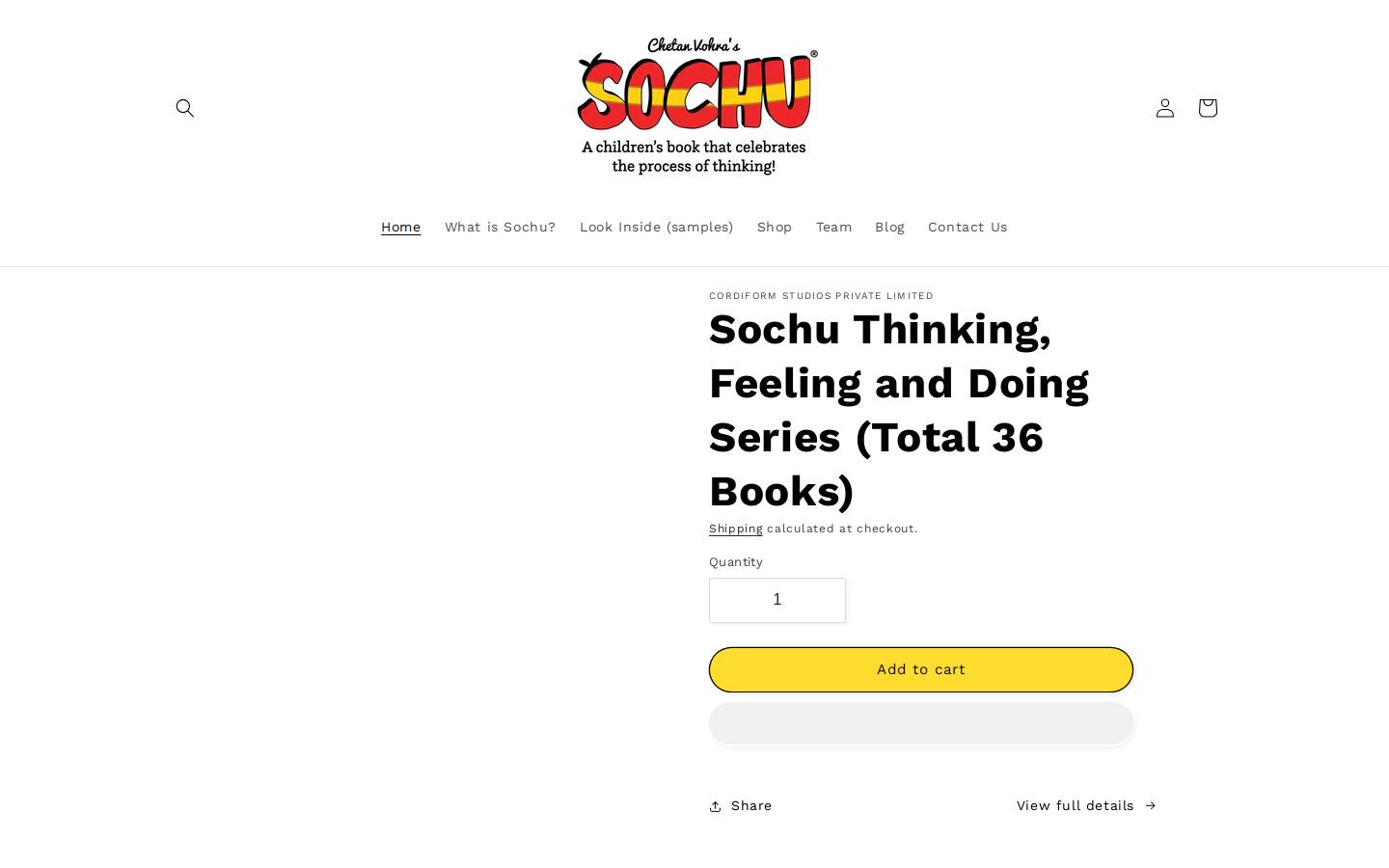 sochu.in homepage screenshot
