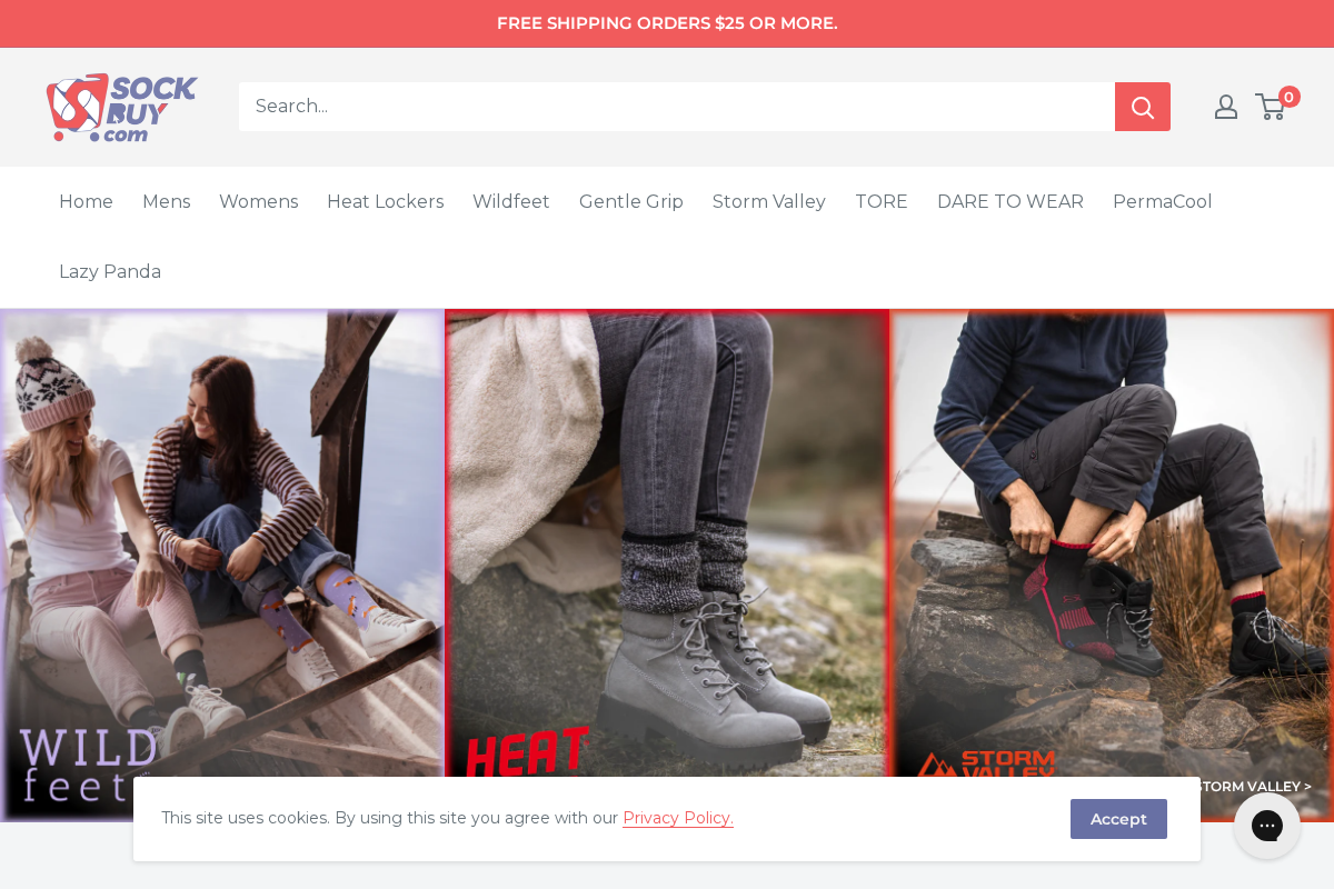 sockbuy.com homepage screenshot