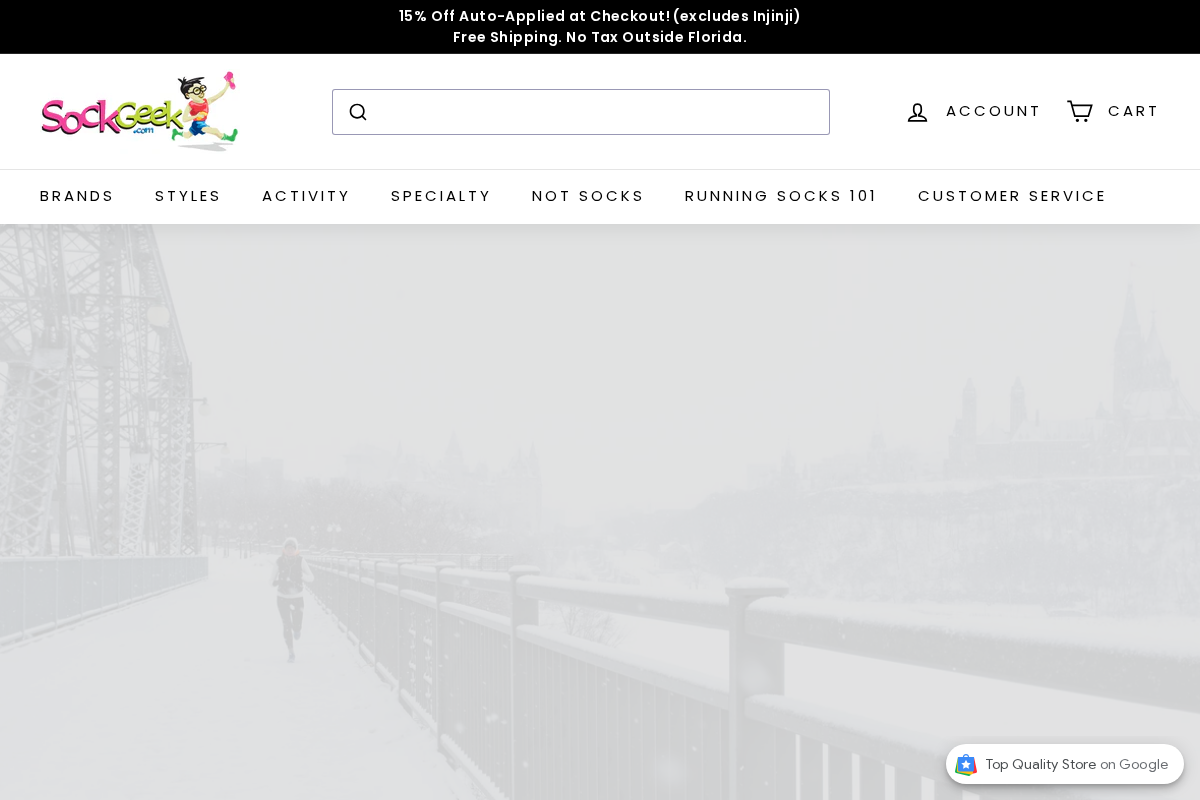 Sock Geek homepage screenshot