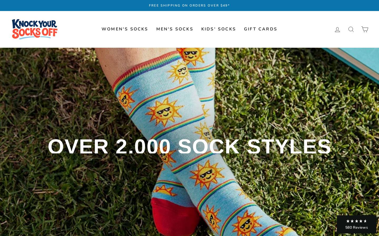 socksoff.com homepage screenshot