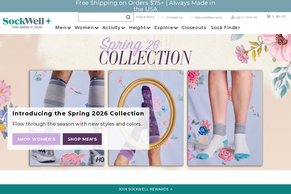 sockwellusa.com homepage screenshot