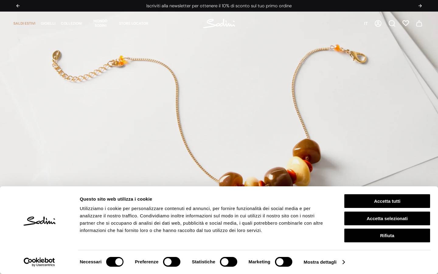 Sodini homepage screenshot