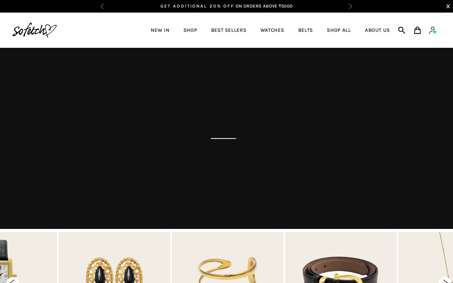 sofetchshop.com homepage screenshot
