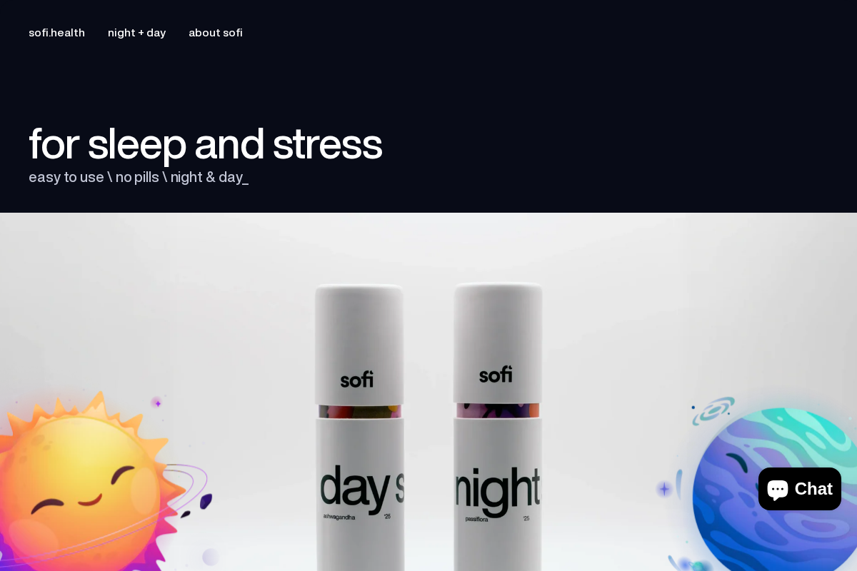 sofi.health homepage screenshot