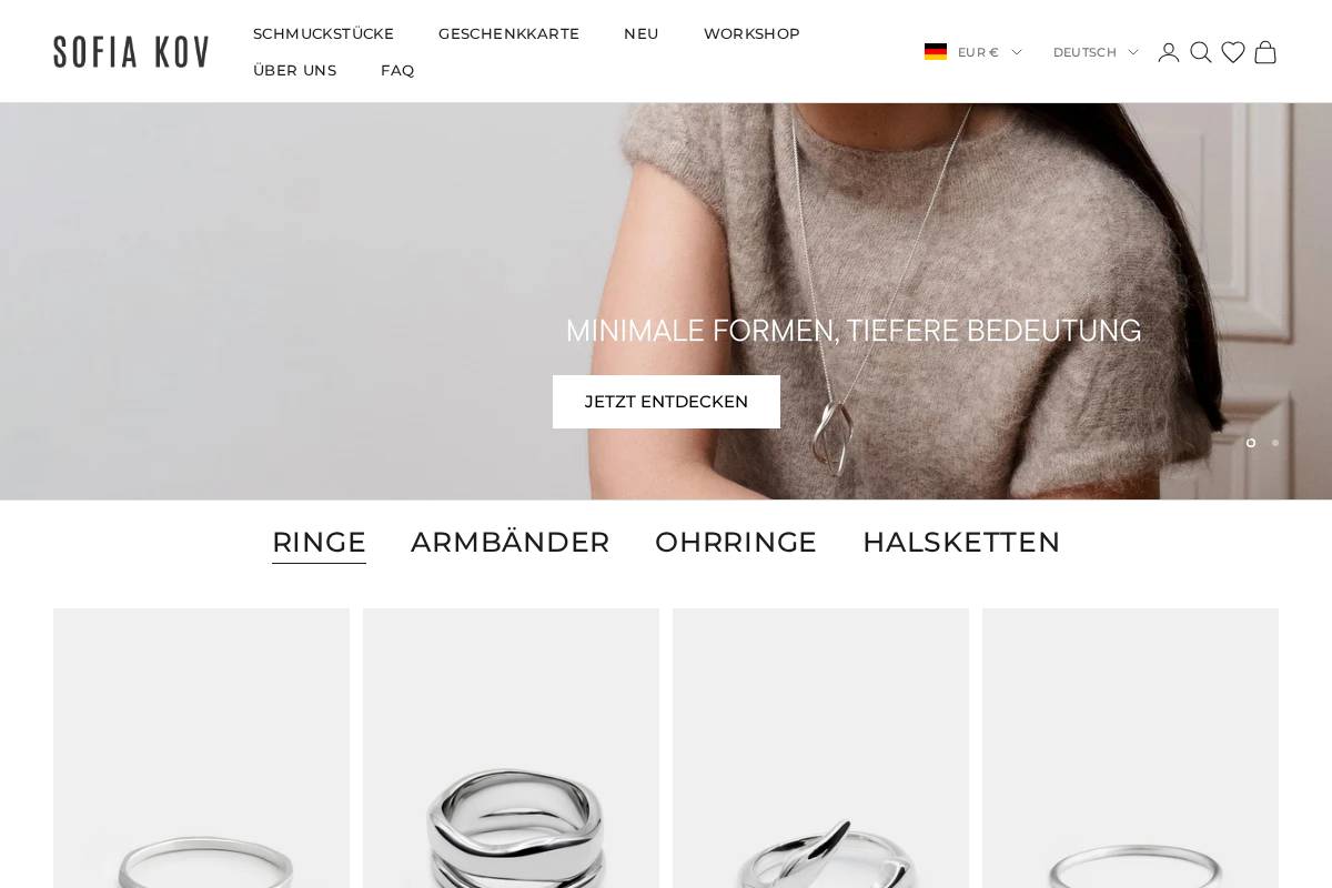 Sofiakov homepage screenshot