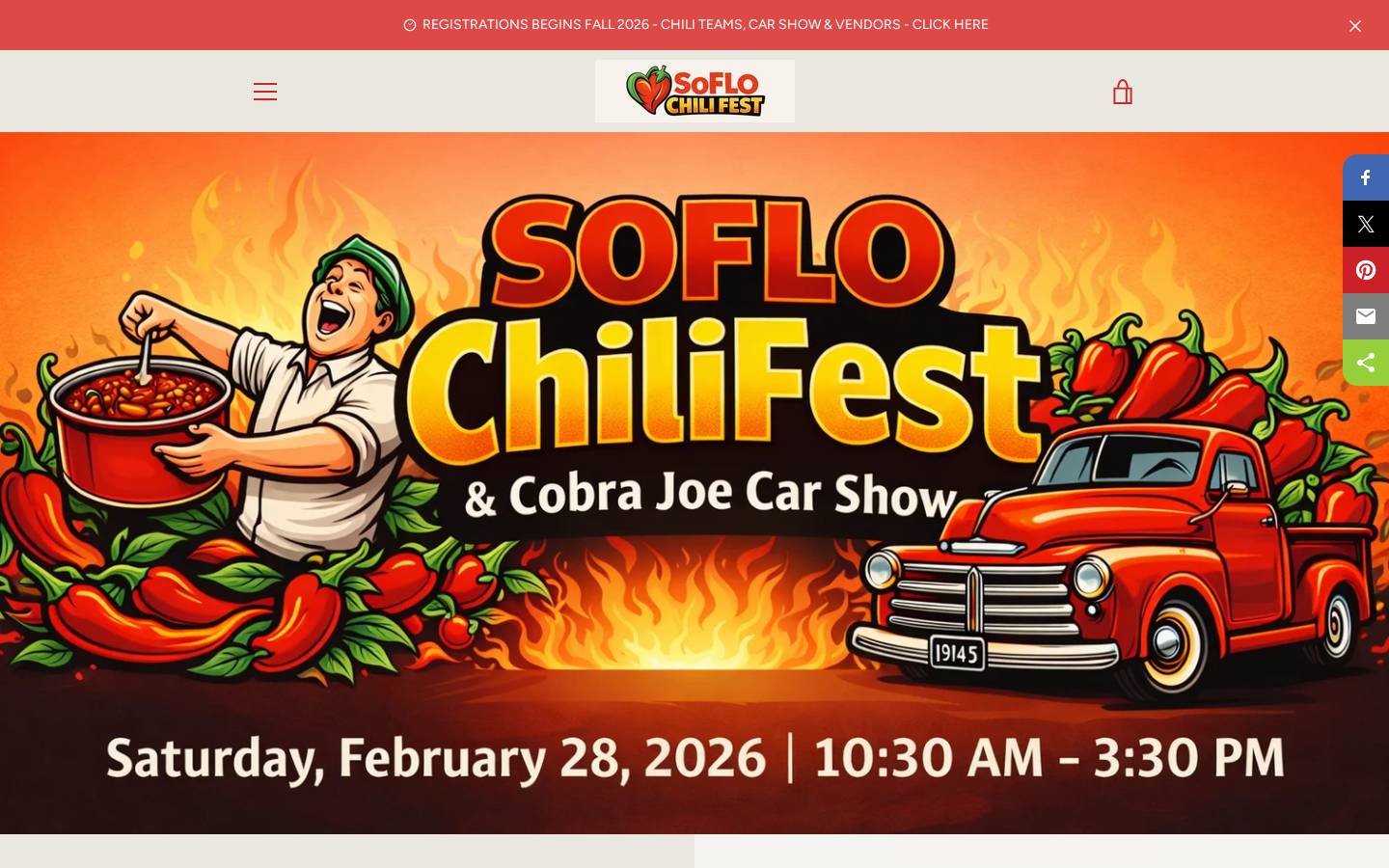 soflochilifest.com homepage screenshot