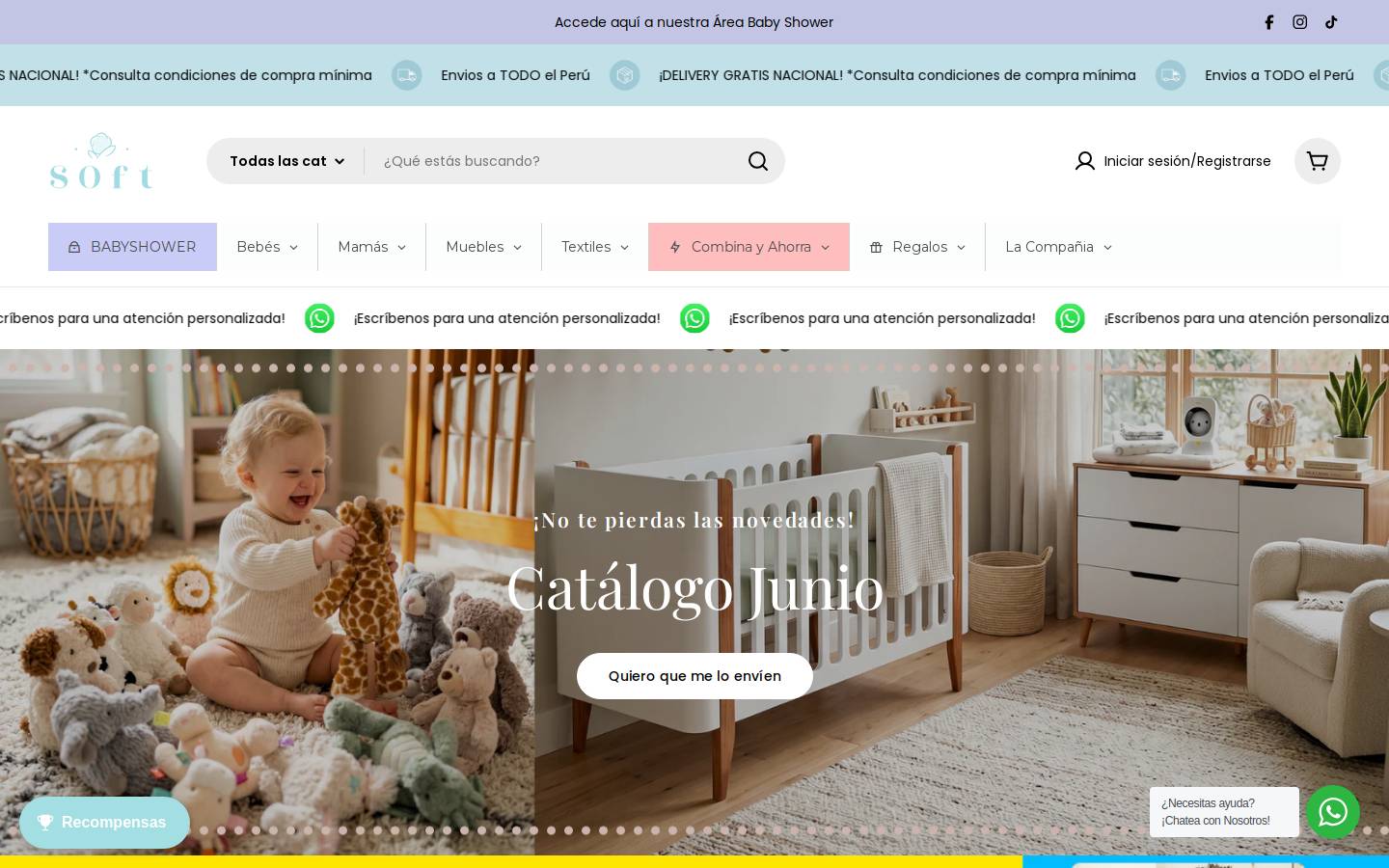 soft.com.pe homepage screenshot