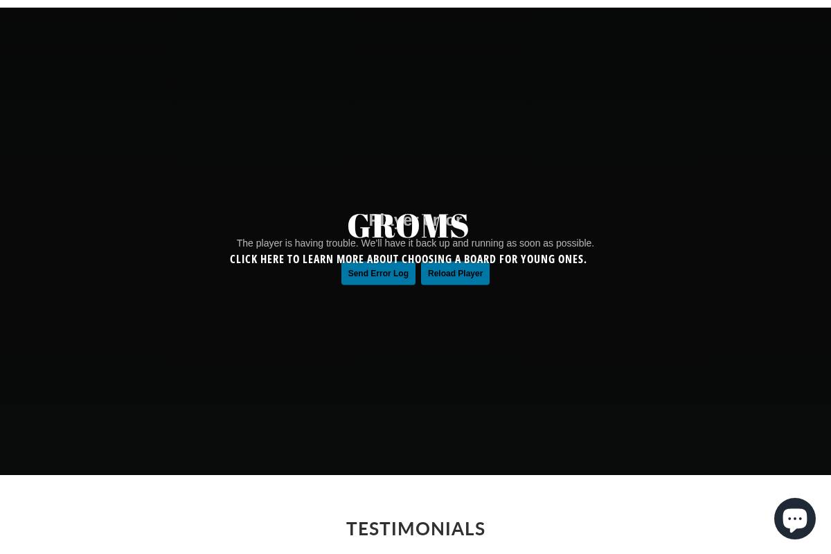 softopsurfboards.com homepage screenshot