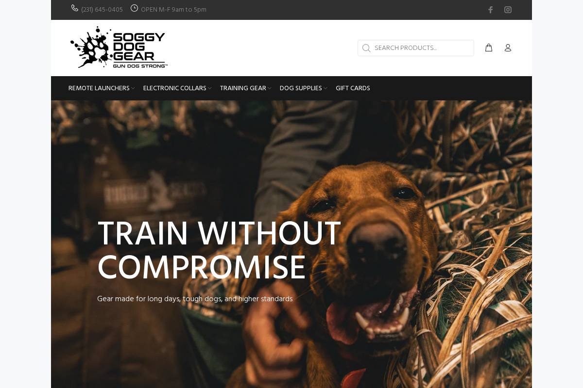soggydoggear.com homepage screenshot