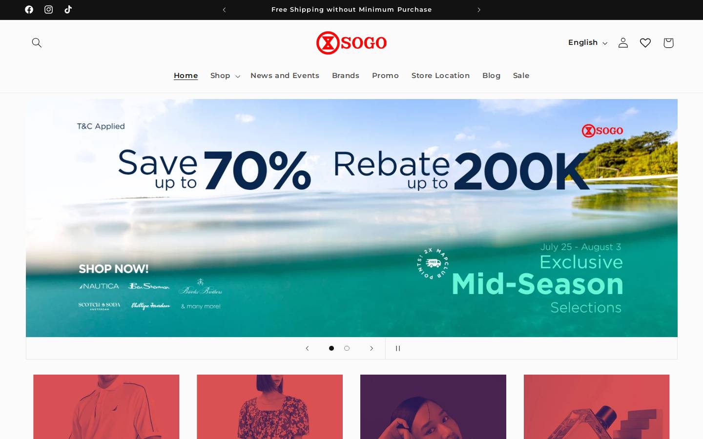 sogo.co.id homepage screenshot