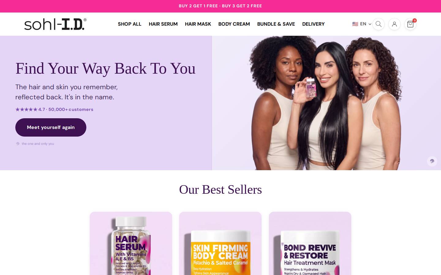 sohl-id.com homepage screenshot