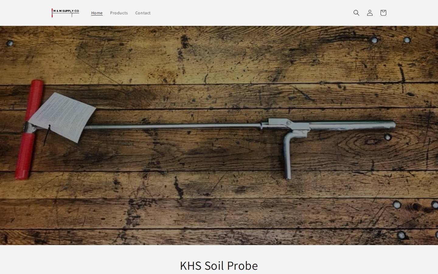 soilprobe.us homepage screenshot