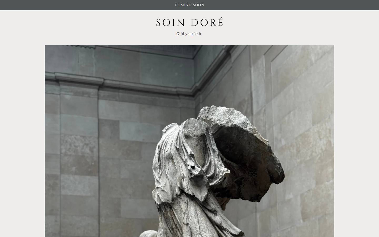 soindore.com homepage screenshot
