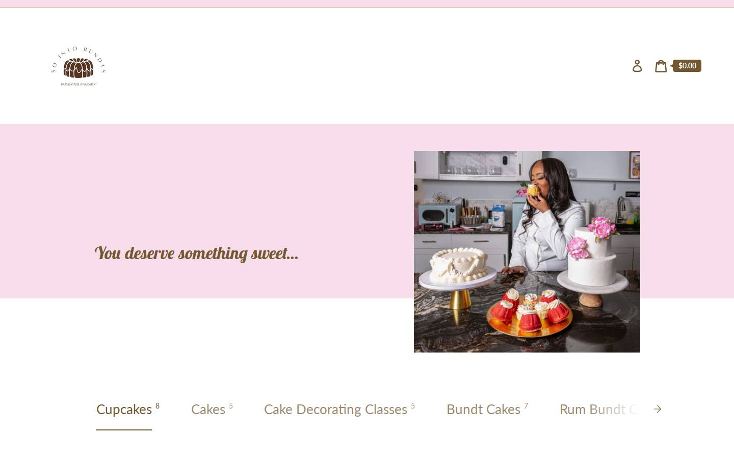 sointobundts.com homepage screenshot