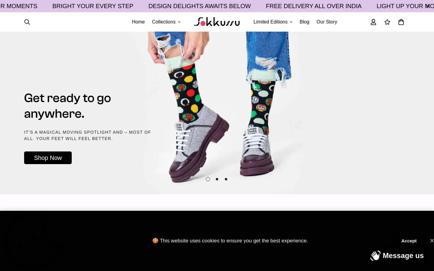 sokkussu.com homepage screenshot