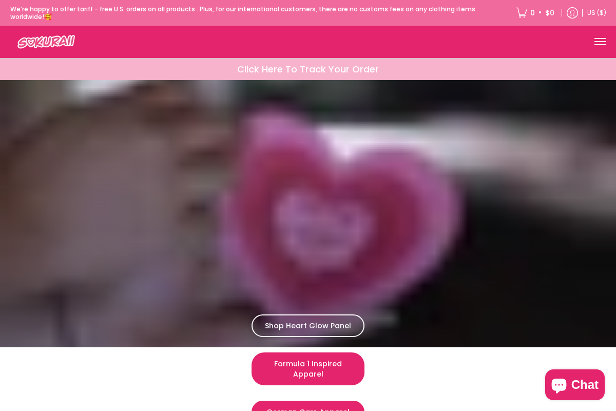 Sokuraii homepage screenshot