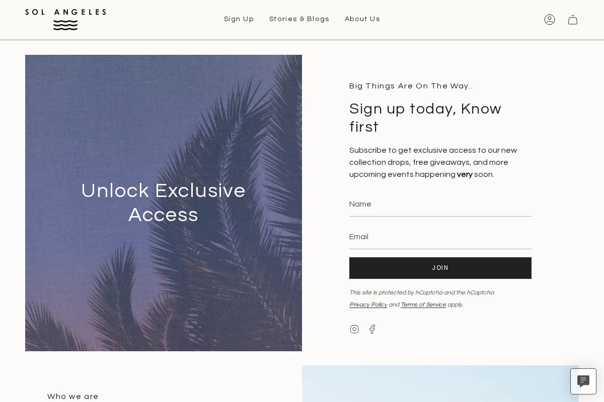 sol-angeles.com homepage screenshot