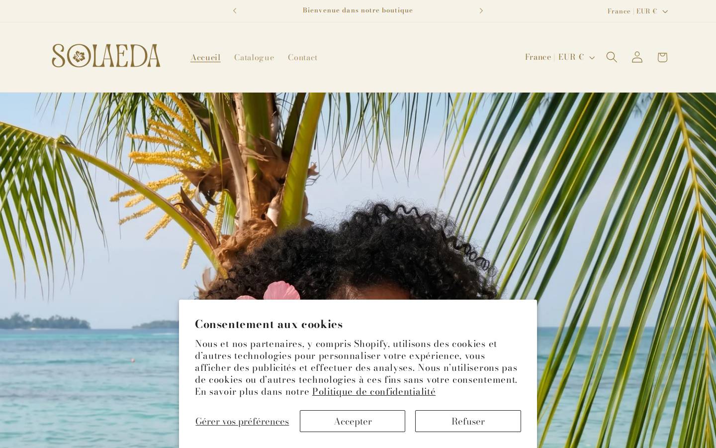 solaeda.com homepage screenshot
