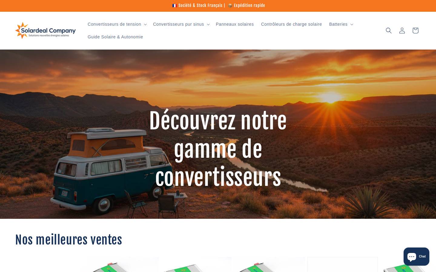 SolarDeal homepage screenshot