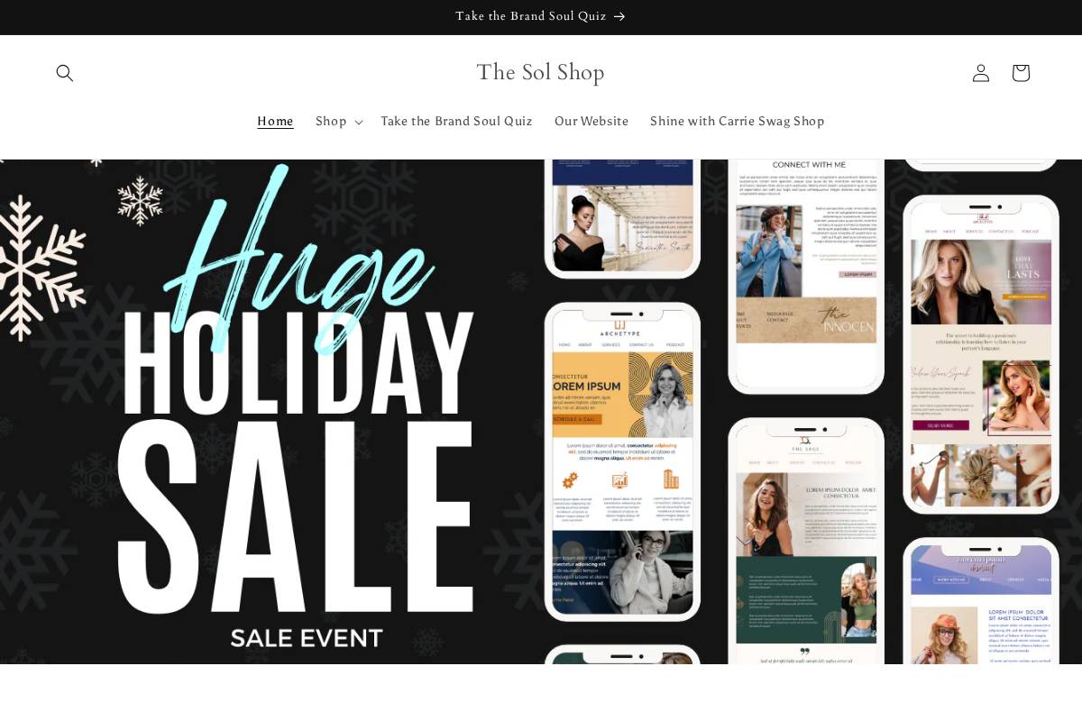 solastashop.com homepage screenshot