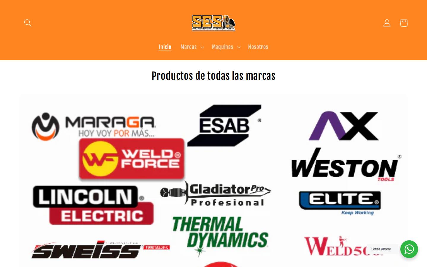 soldadurases.com homepage screenshot