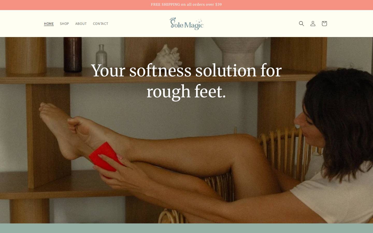 solemagic.com homepage screenshot
