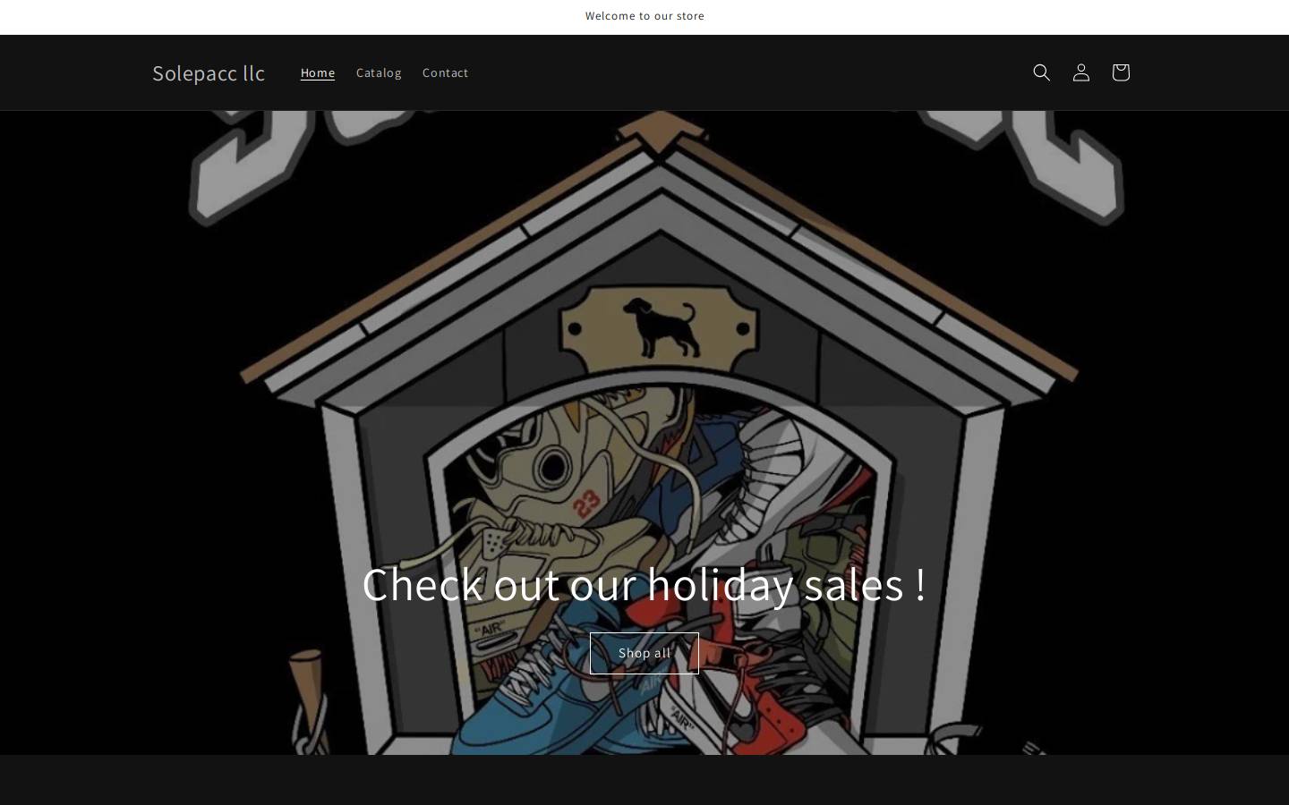 solepacc.com homepage screenshot