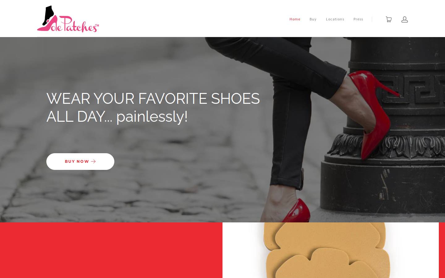 solepatches.com homepage screenshot
