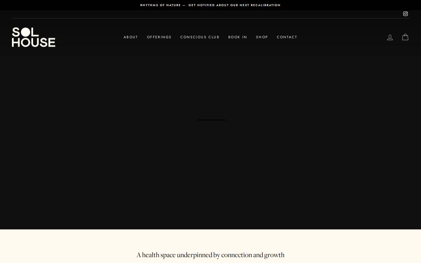 solhouse.studio homepage screenshot