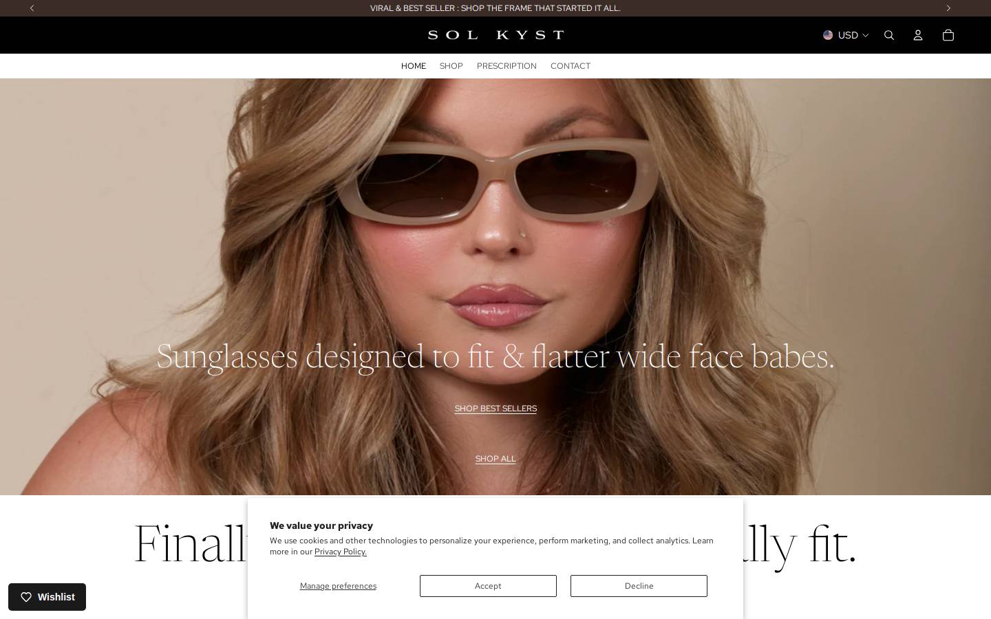 solkyst.ca homepage screenshot