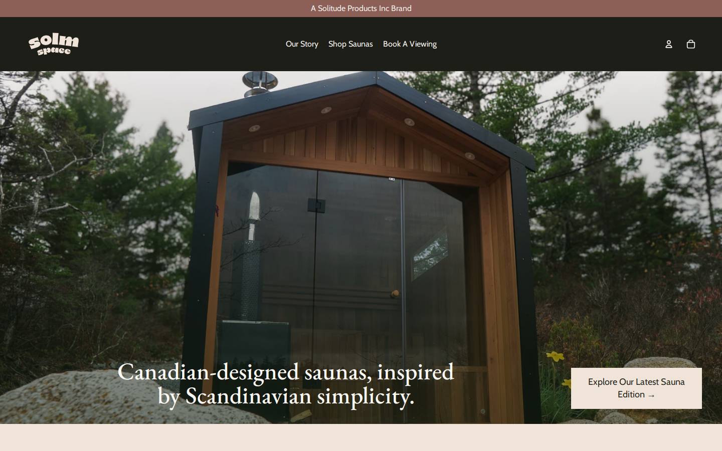 solmspace.com homepage screenshot