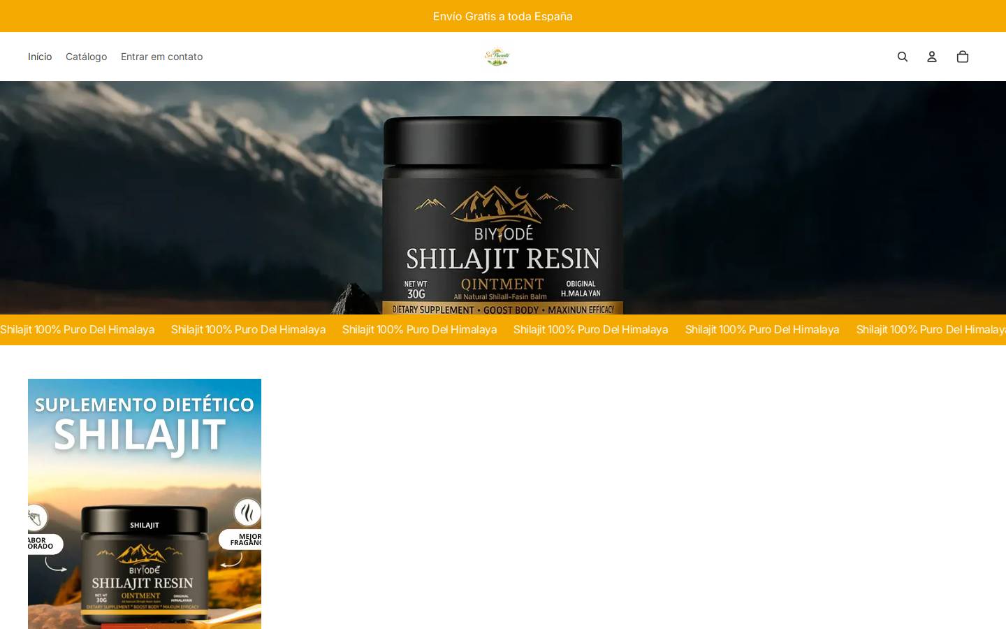 solnaciente.store homepage screenshot