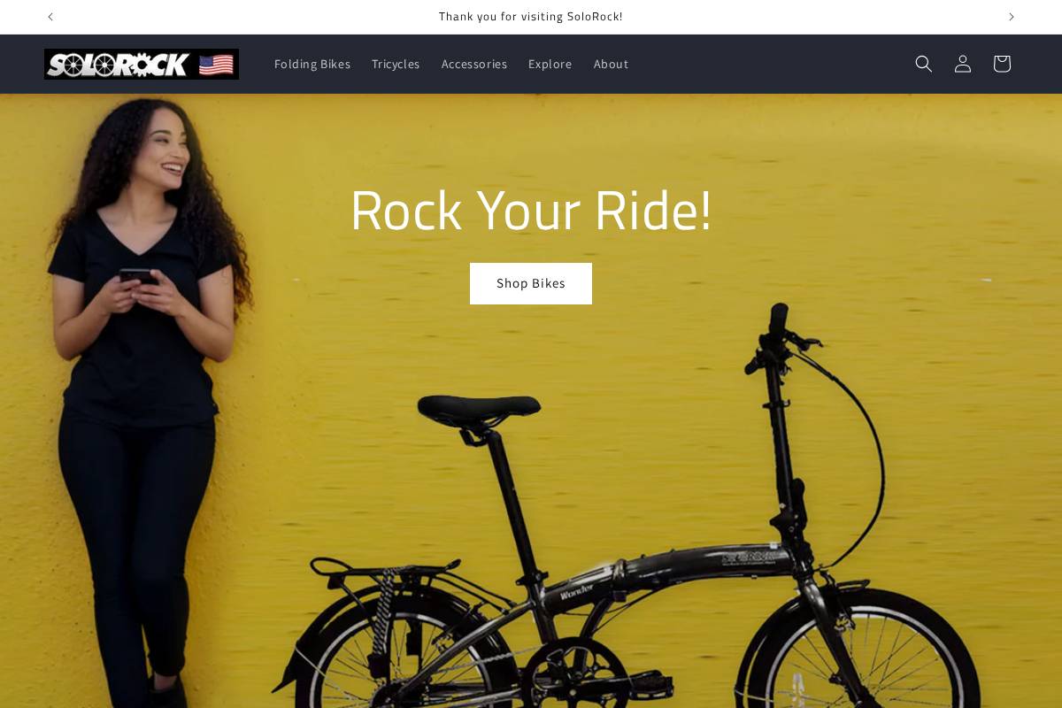 solorock.us homepage screenshot