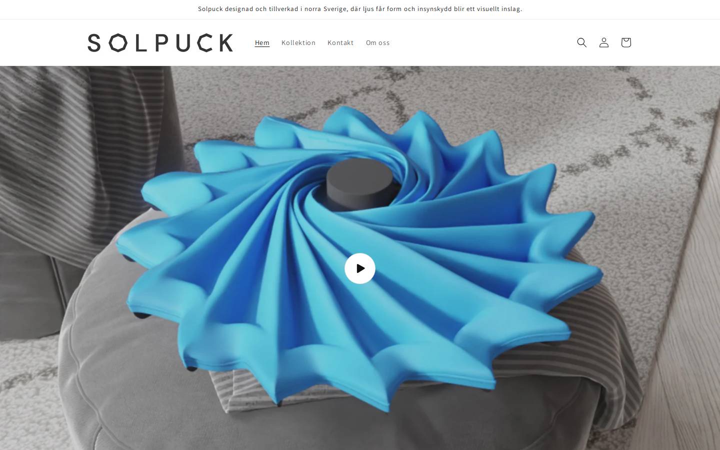 solpuck.com homepage screenshot