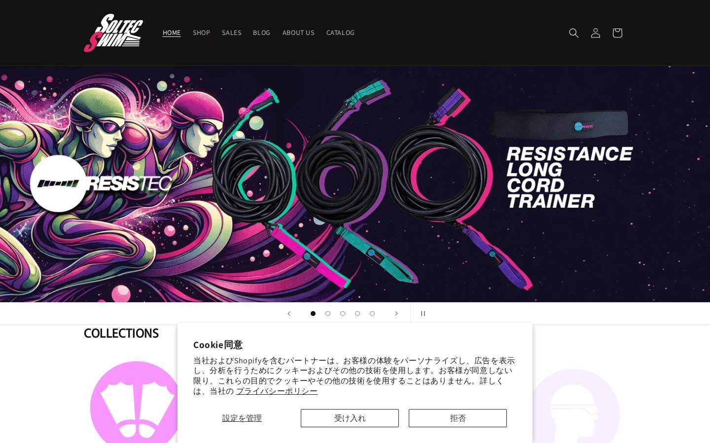 soltecswim.com homepage screenshot