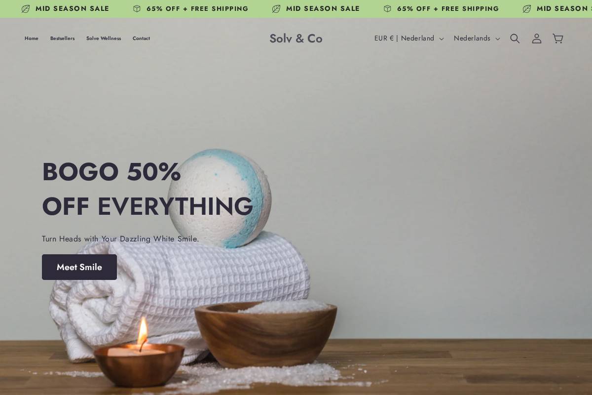 solvandco.com homepage screenshot